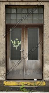 doors wooden double 0001